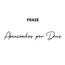 Kit com 3 Quadros Decorativos + Frase Abençoados por Deus - Decoração para Sala e Quarto em mdf