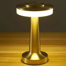 Luminária de Mesa Candeiro Dumbbell Touch de Quarto Luxuosa 3 Tons de Led