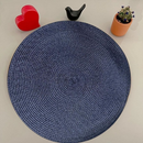 Kit 4-12 Peças Jogo Americano Redondo Sousplat 38cm Mesa Posta Cozinha Jantar Decorativo Natal